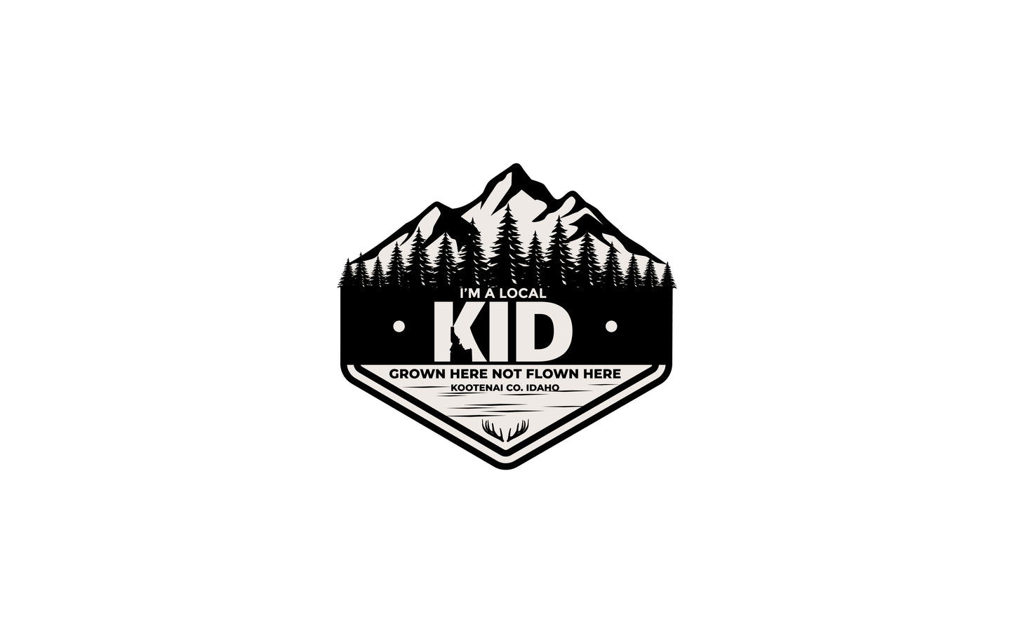 K.ID "Local KID" Window Sticker