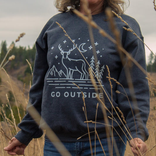 GO OUTSIDE Unisex Sweatshirt